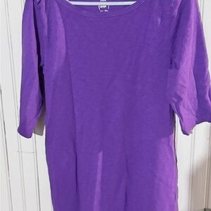 Jcrew women’s Purple Painters Top